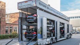 Electric Truck Car-Carrier for BMW Group